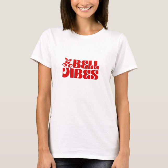 Julklockor Vibes T Shirt (Framsida)
