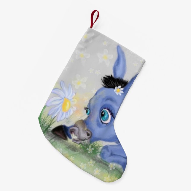 Julklösningen i Donkey och Daisy Liten Julstrumpa (Framsidan (Hängande))