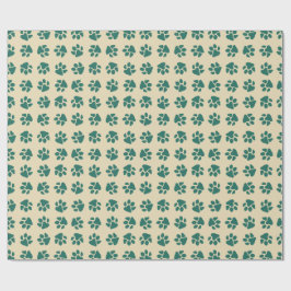 Julklovar Vintage Grön Presentpapper