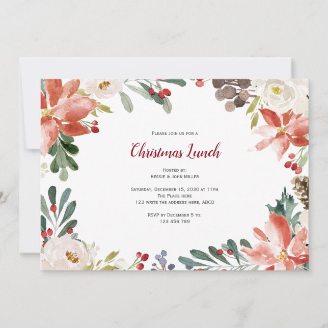 Julklubben, Julfest Inbjudningar (Framsida)