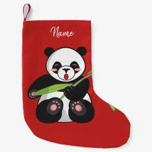 Julklubben. Panda. Liten Julstrumpa