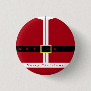 Julknapp med stift på Jultomten Design Knapp