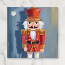 Julknäppare | Röd soldat akvarell
