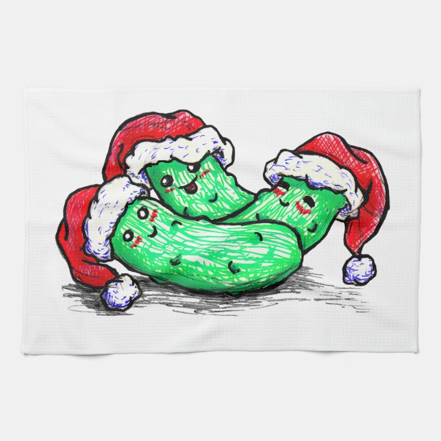 Julknipor Kökshandduk (Horisontell)