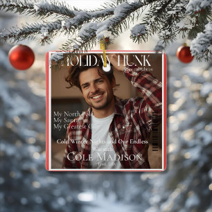 Julknutte tidningsomslag stil Ornament