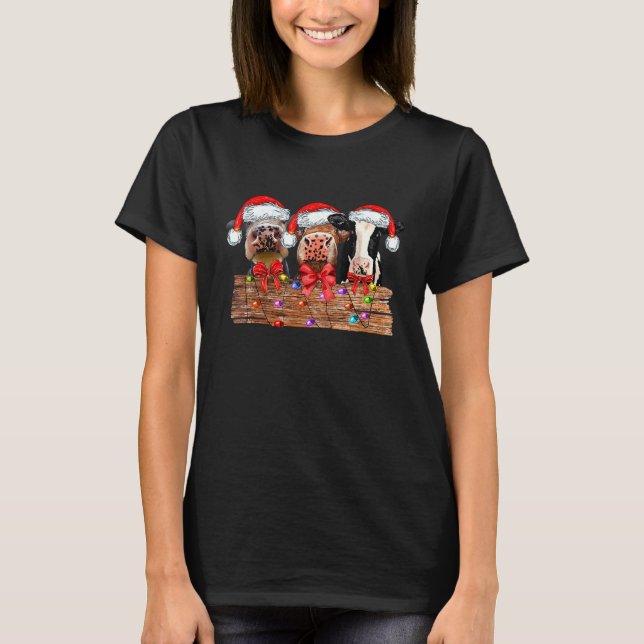 Julko Highland Mooey Jul T Shirt (Framsida)