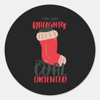 Julkoagulering Runt Klistermärke