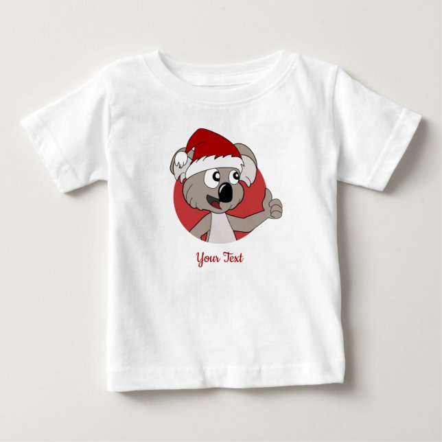 julkoala tecknad baby T-Shirt (Framsida)