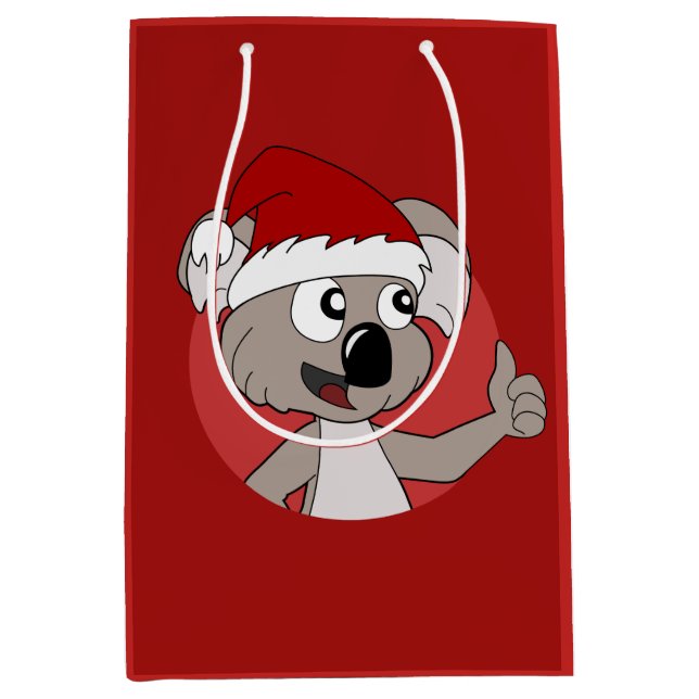 Julkoala-tecknad, presentväska (Framsidan)
