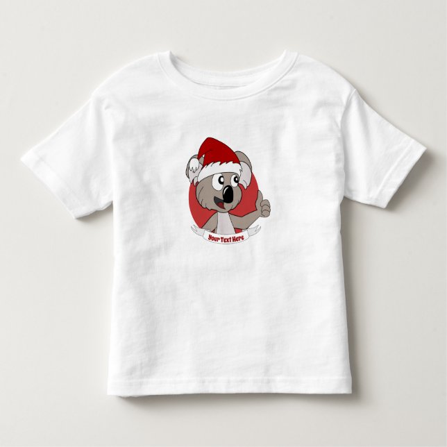 Julkoala-tecknaden T Shirt (Framsida)