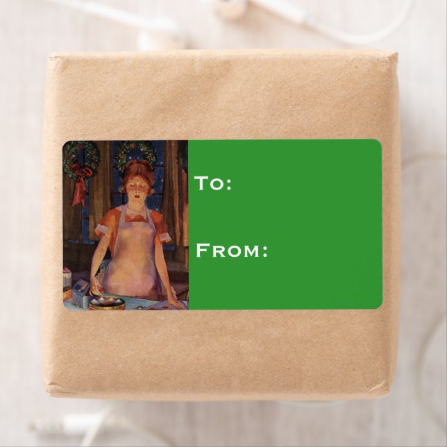 Julkock Gift Märkre Fraktsedel (Insitu)