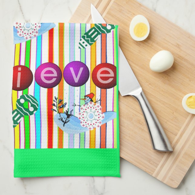 Julkökshanddukar Kökshandduk (Vikt i Fjärdedel)