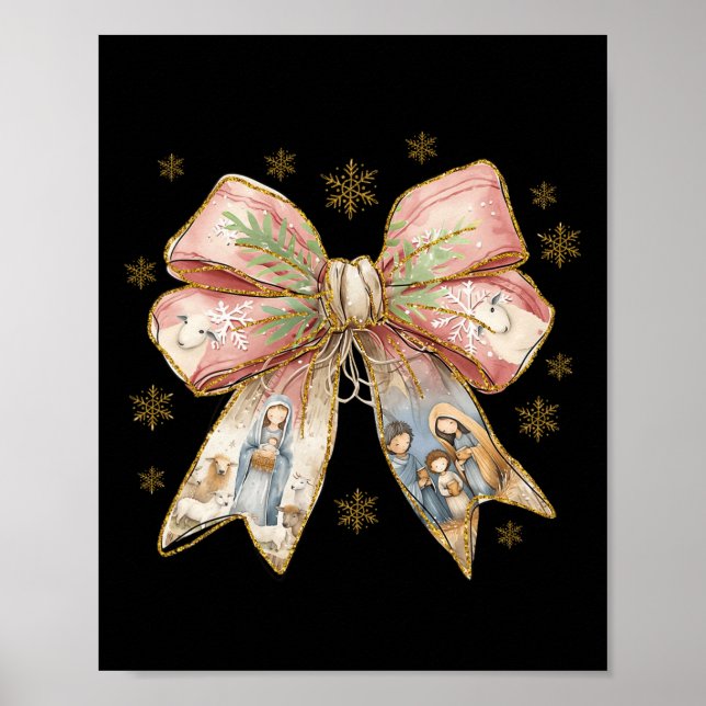 Julkokvetten Julafton Jesus är orsaken Poster (Framsidan)