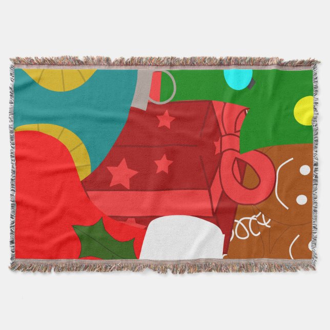 Julkollage Filt (Framsidan)