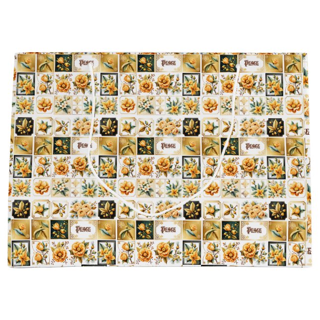 Julkollage i Guld (Framsidan)