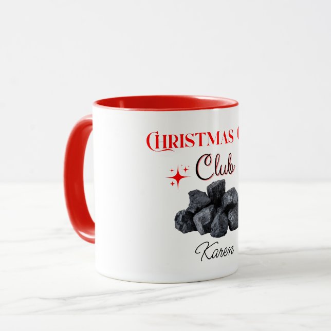 Julkolle Klubb Roligt Present Mugg (Framsida vänster)