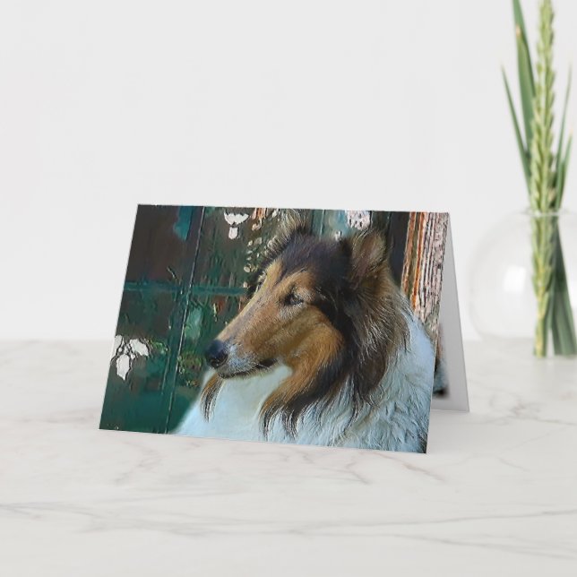 Julkollie i Windows Helgkort (Framsida)