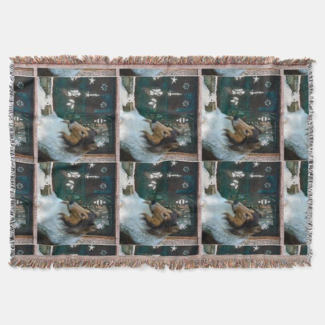 Julkollisionen i fönstret mysfilt (Framsidan)