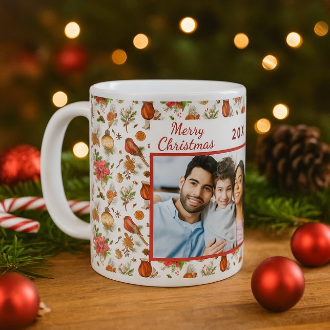 Julkoner i familjen gräs, fotograferat vitt kaffemugg (Skapare uppladdad)