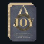 Julkonserten Guld JOY WAN Chalkboard Inbjudningar<br><div class="desc">Denna moderna och enkla julkonsert/musikprogram för helgdag/julmas pianoskäl/musikkonsertinbjudan för helgdag har en ord-"JOY" i faux guld-folie på en elfenbensvit bakgrund med lövning/grönsakssans med satin från guld. Baksidan har en faux guld-bakgrund med lakan musik-/musikpoäng. Anpassa den efter dina behov. Du hittar matchande produkter i min butik.</div>