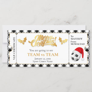 Julkonsolen Biljett, överraskning Gift Voucher