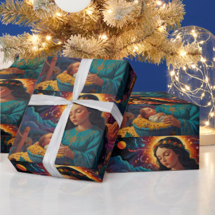 Julkonst i Snögubbe Presentpapper