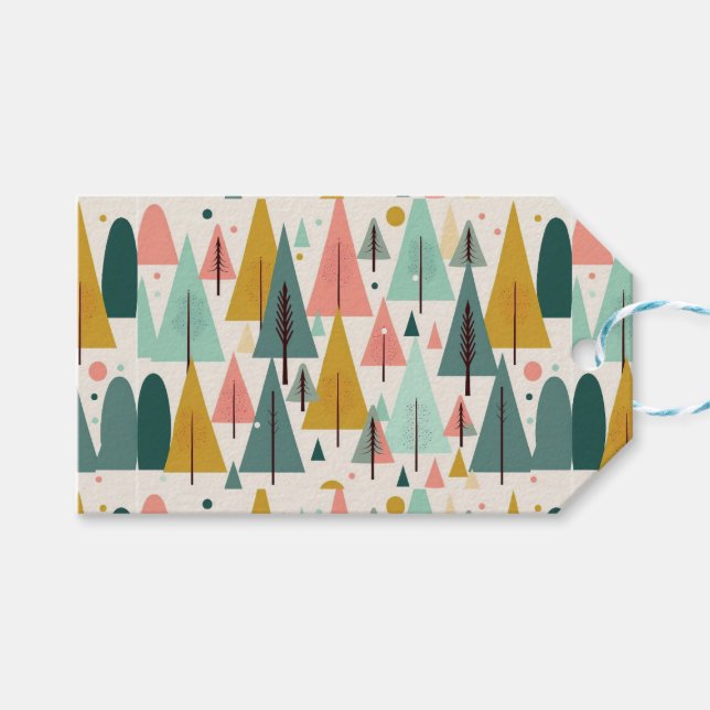 Julkonst Plant Art 1 Little Julgran Presentetikett (Framsidan (Horisontell))