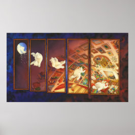 Julkonsten - julklappen poster