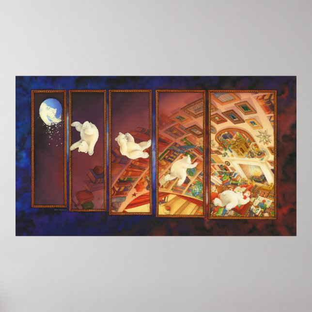 Julkonsten - julklappen poster (Framsidan)