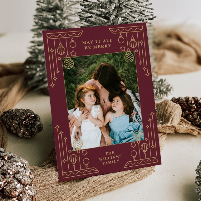 Julkonsthandboksfotokort för konturteckning - Helg Inbjudningar (Skapare uppladdad)