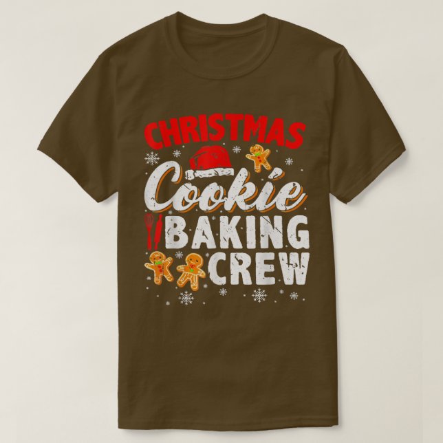 Julkookie Baking Crew Cookie Baking Team Ca T Shirt (Design framsida)
