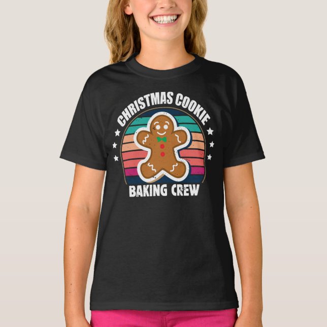 Julkookie Baking Crew T Shirt (Framsida)