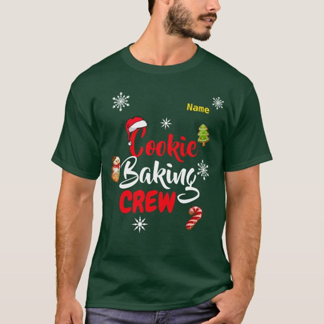 Julkookie Baking Crew T-Shirt (Framsida)