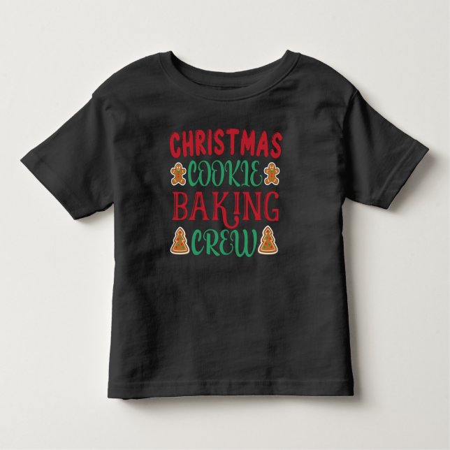 Julkookie Baking Crew T Shirt (Framsida)