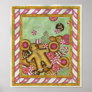 Julkookies Art Skriv ut Poster