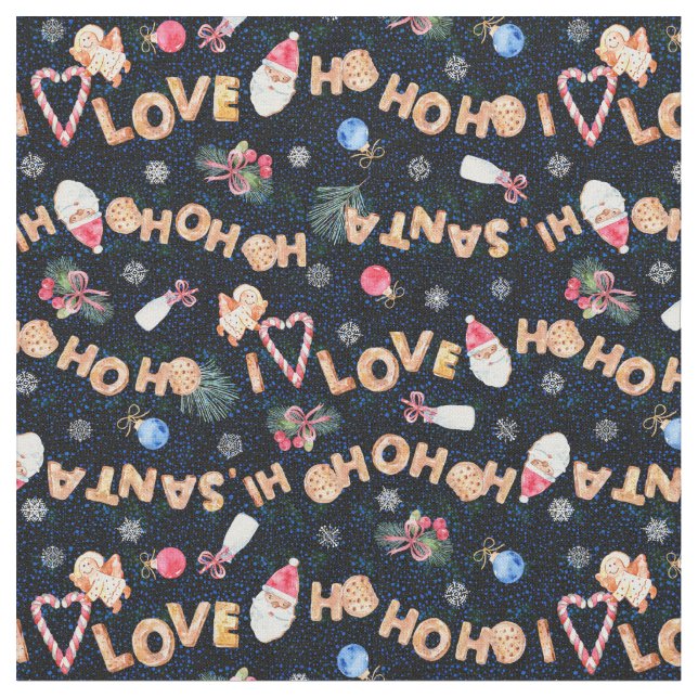 Julkookies Festive Helgdag Tyg (Närbild)