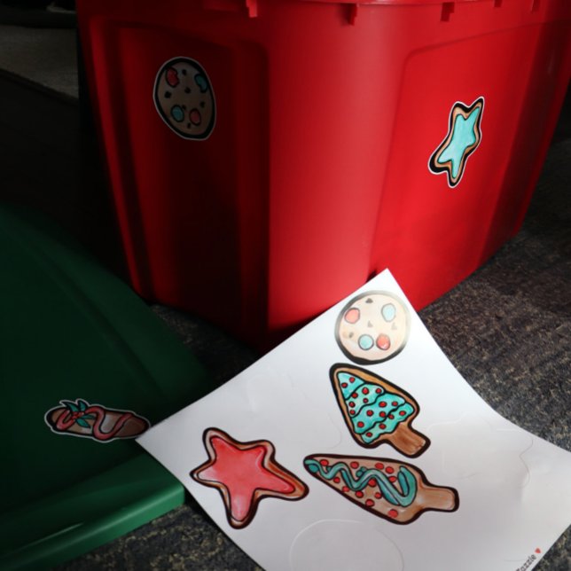Julkookies Klistermärken (Skapare uppladdad)