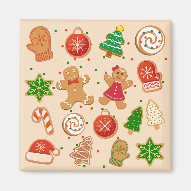 Julkookies Magnet (Framsidan)