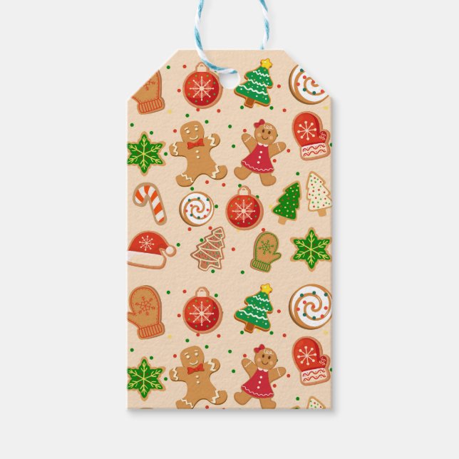 Julkookies Presentetikett (Framsidan)