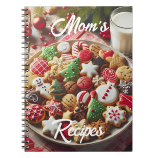 Julkookies Recipes Spiral Fotbok - bärbar dator Anteckningsbok