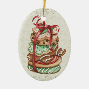 Julkookies - SRF Julgransprydnad Keramik