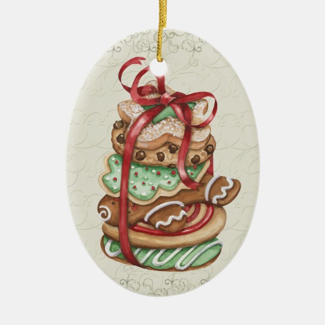 Julkookies - SRF Julgransprydnad Keramik (Framsidan)