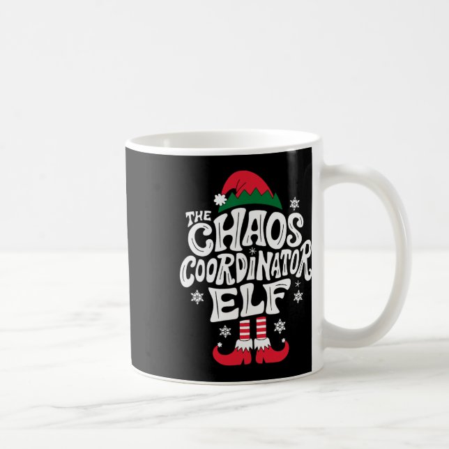 Julkoordinatorn Elf Julafton Pajama Gift M Kaffemugg (Höger)