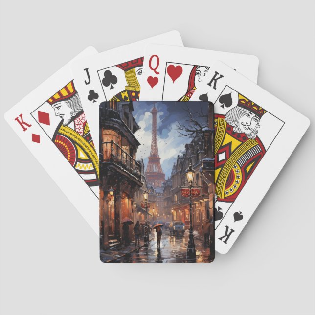 Julköp i Paris Casinokort (Baksidan)