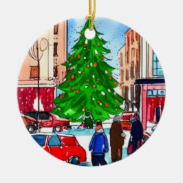 Julköp Julgransprydnad Keramik