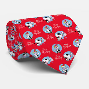 Julkor med den Santa hattslipsen Slips