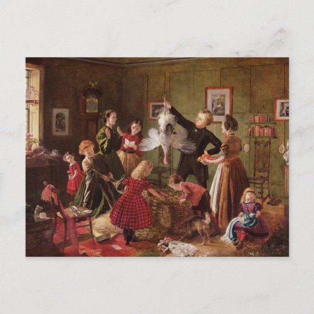 Julkorgen Helg Vykort (Framsida)