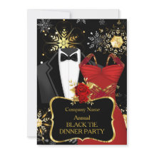 Julkorprat Black Tie Dinner Party Red
