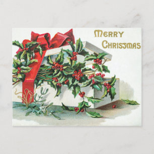 Julkörsbärskonst med önskemål helgdag p helg vykort