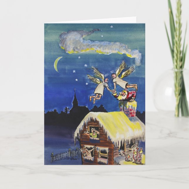 Julkort 1940 helgkort (Framsida)